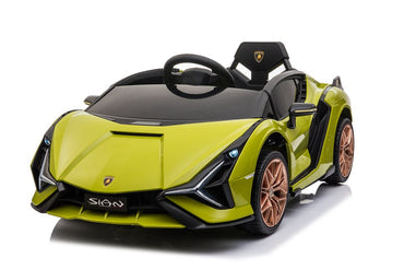 Elbil Børn Lamborghini Sian 12v grøn