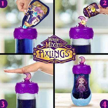 Magic Mixies Glitrende Pixling-dukke Catlyn