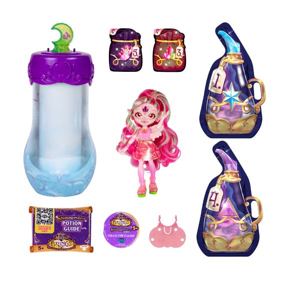 Magic Mixies Glitrende Pixling-dukke Faye