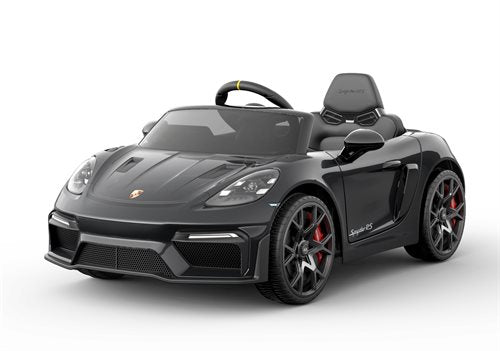 Elbil til børn Porsche Spyder 718 RS Sort