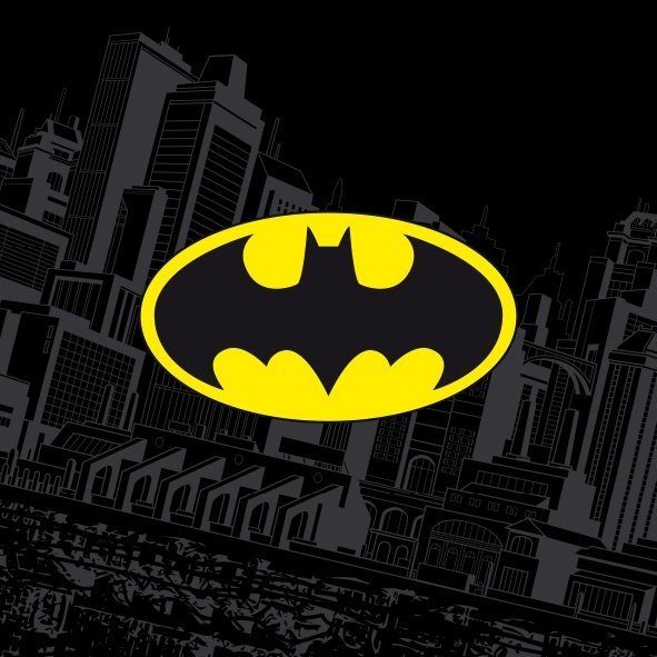 Batman handduk 30x30cm