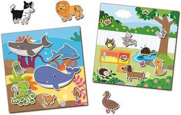 Stickerbook Dyr