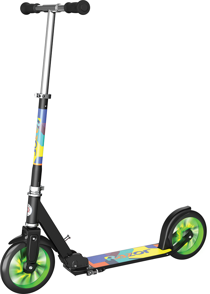 Sparkcykel Razor A5 Lux Grön