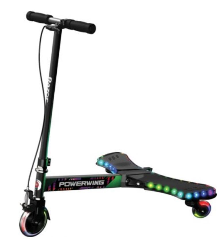 Razor PowerWing Lightshow Trehjulet Løbehjul
