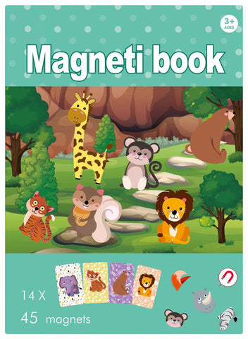 Magnetbog Animal World