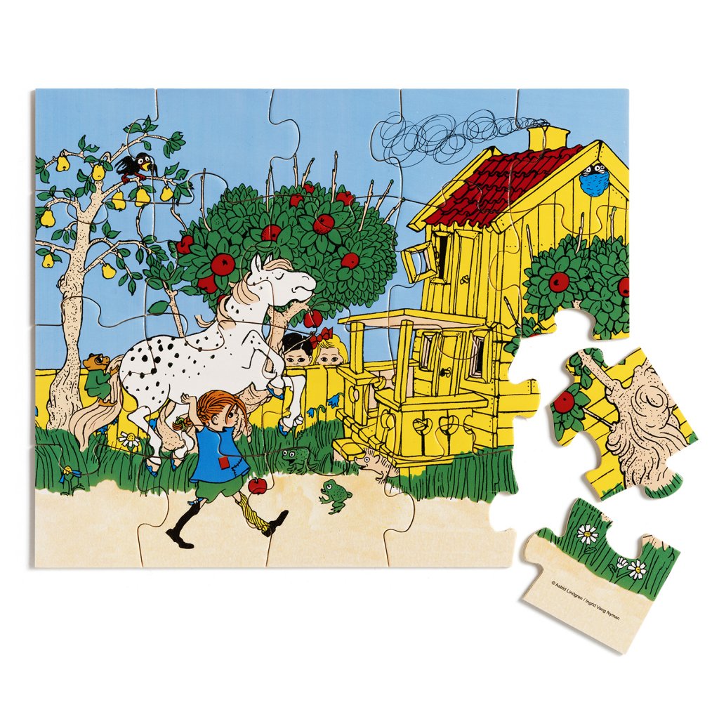Pippi Träpussel | Prisgaranti | KidsDreamStore.se