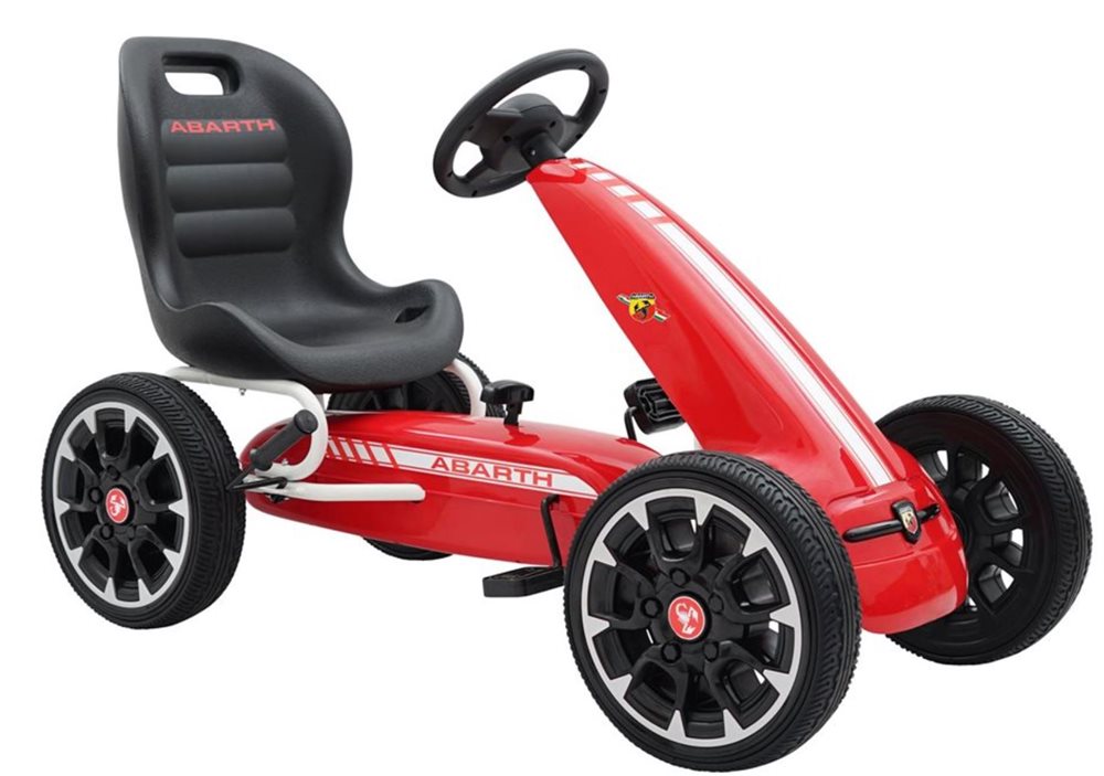Abarth gokart trampbil rød