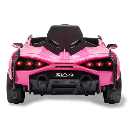 Elbil Børn Lamborghini Sian 12V Pink