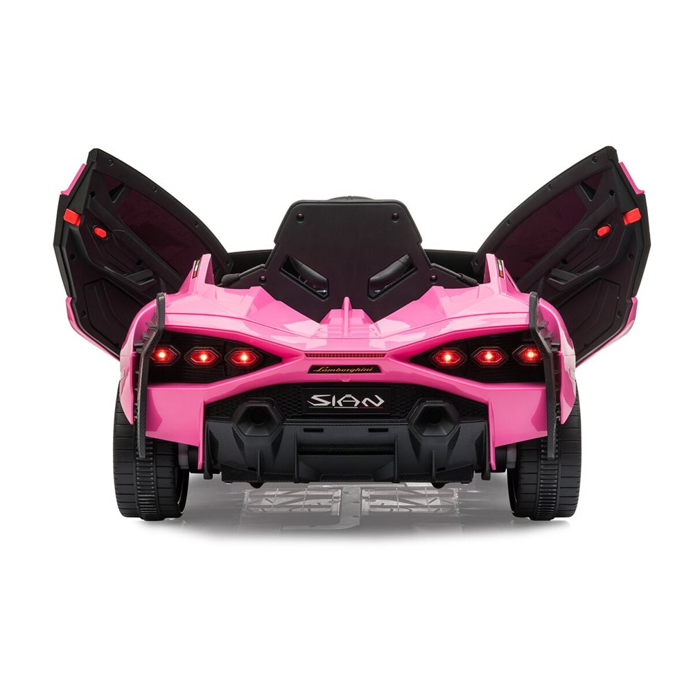 Elbil Børn Lamborghini Sian 12V Pink