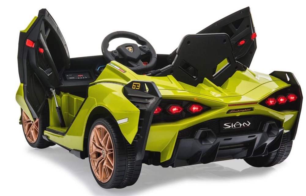 Elbil Børn Lamborghini Sian 12v grøn