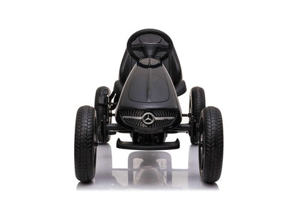 Pedalbil Mercedes Benz gokart sort
