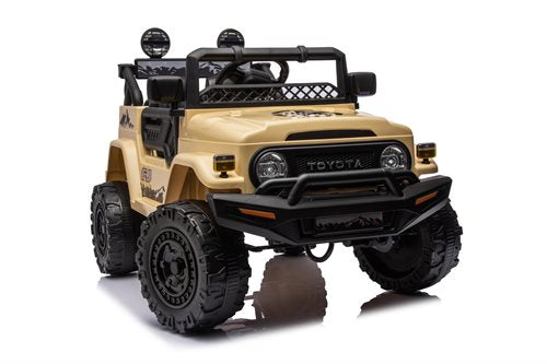 Elbil til børn Toyota FJ Cruiser 4x12V Khaki