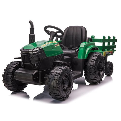 El-traktor til børn Azeno Farmer Powermax 24V Grøn