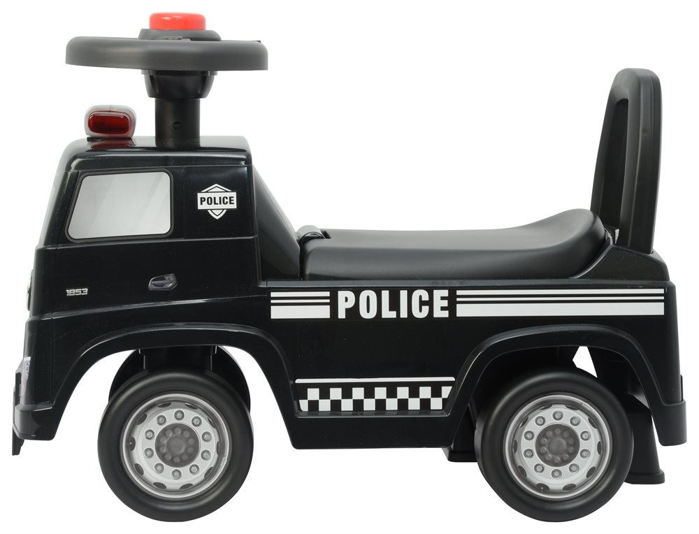 Gående bil Mercedes Politibil