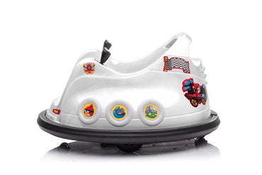 Elbil barn Angry Birds Bumper Bil Hvid