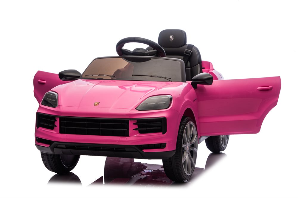 Elbil til børn Porsche Cayenne Lyserød