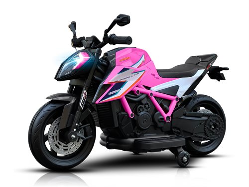 Elmotorcykel børn KTM X12 2x12V Lyserød