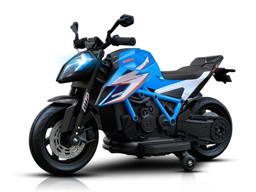 Elmotorcykel børn KTM SX-E 5 2x12V Blå