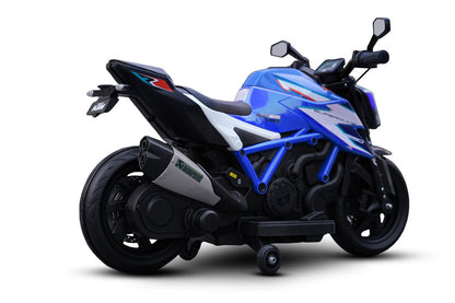 Elmotorcykel børn KTM SX-E 5 2x12V Blå