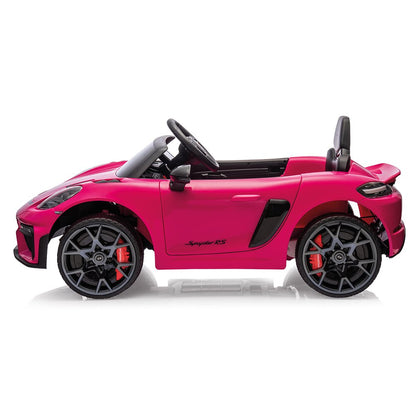 Elbil barn Porsche Spyder 718 RS Rosa