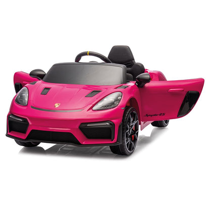 Elbil barn Porsche Spyder 718 RS Rosa