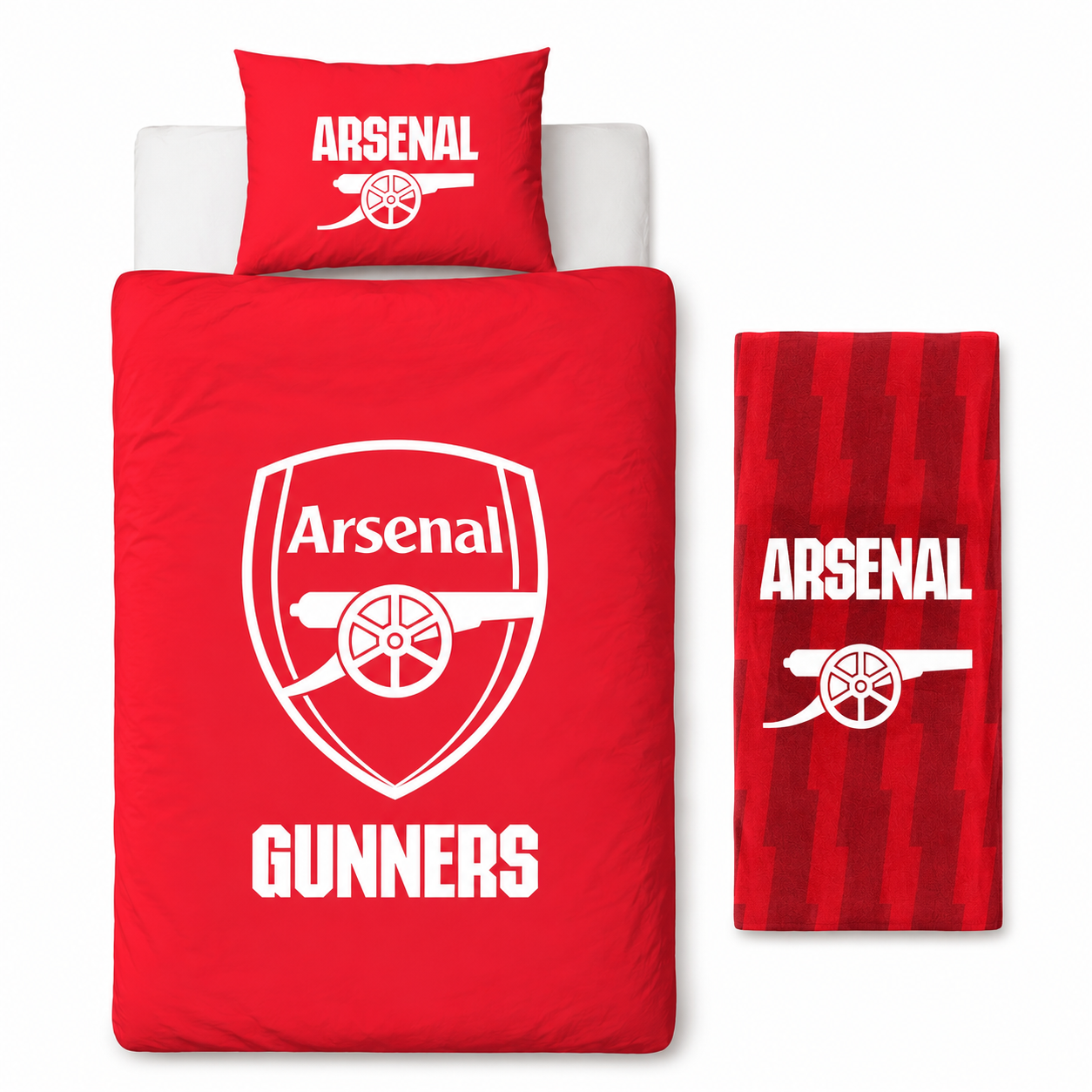 Arsenal Sengetøj & Håndklæde