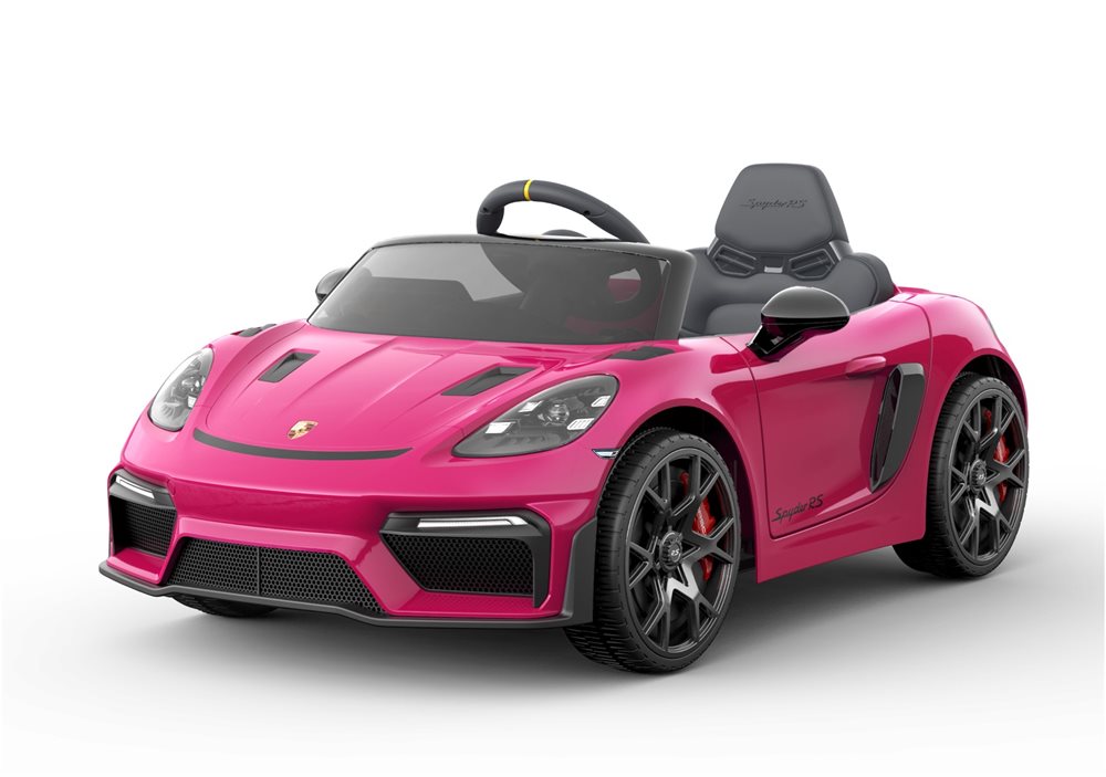 Elbil barn Porsche Spyder 718 RS Rosa