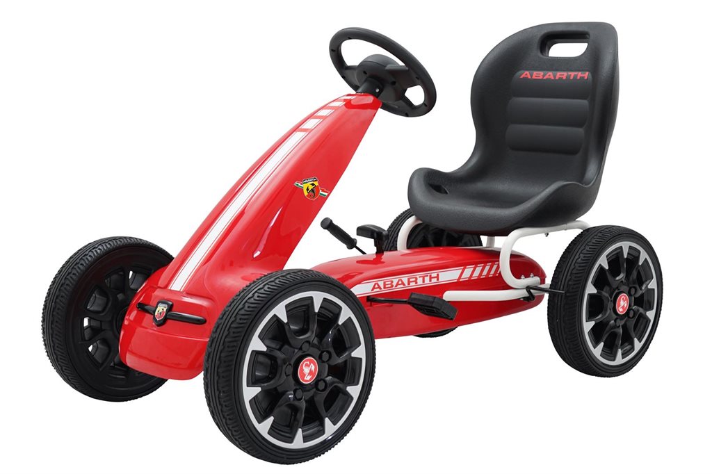 Abarth gokart trampbil rød