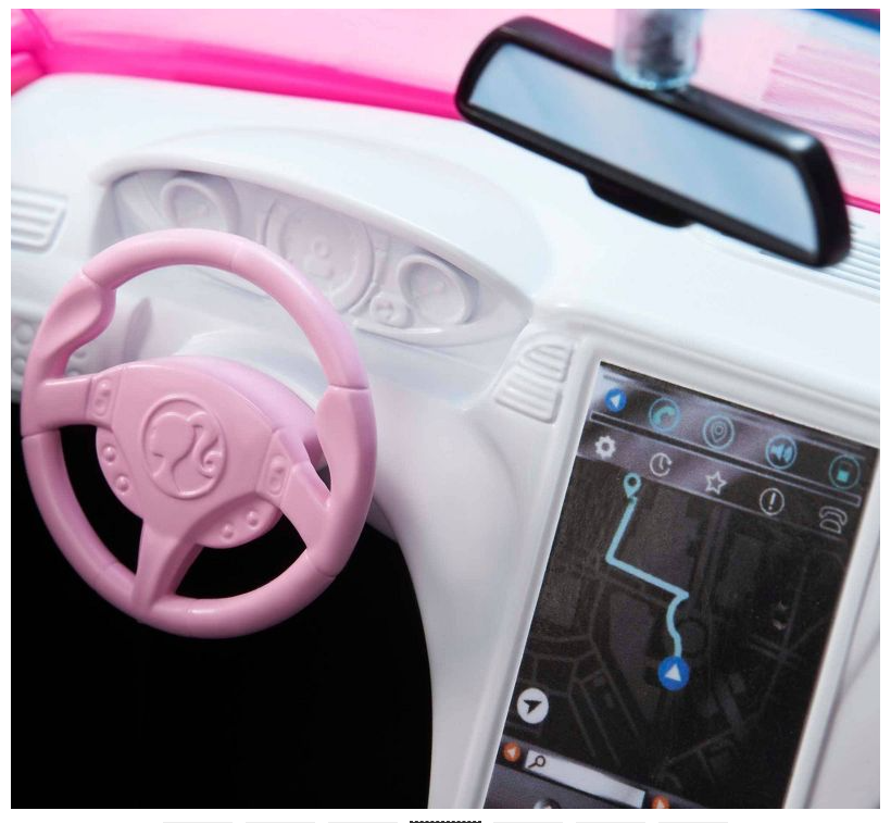 Mattel - Barbie Cabriolet Lyserød