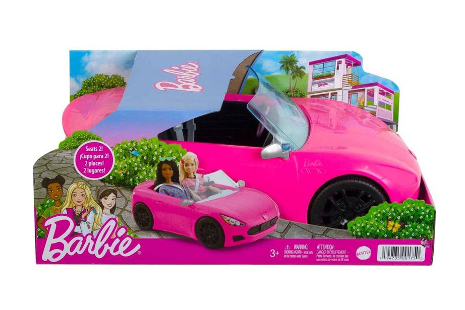 Mattel - Barbie Cabriolet Lyserød
