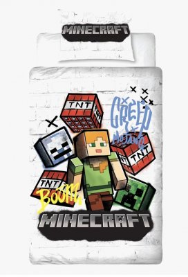 Minecraft sängkläder 150x210
