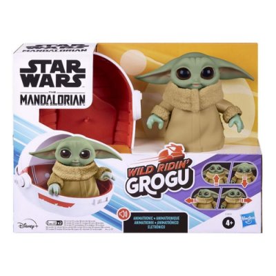 Hasbro - Star Wars The Mandalorian Interactive Figur Wild Ridin Grogu