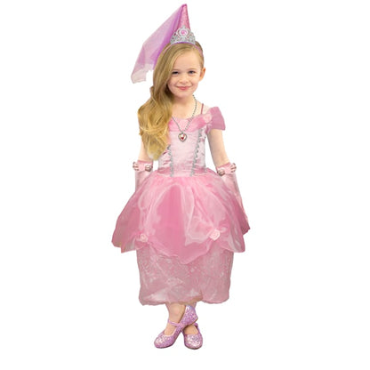 All Dressed Up Deluxe Kostumesæt - Prinsesse