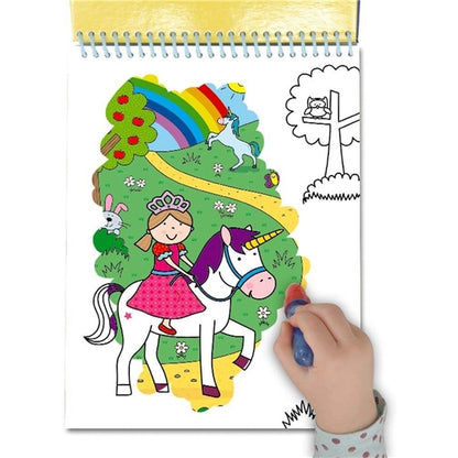 Unicorn Water Magic fargeleggingsbok