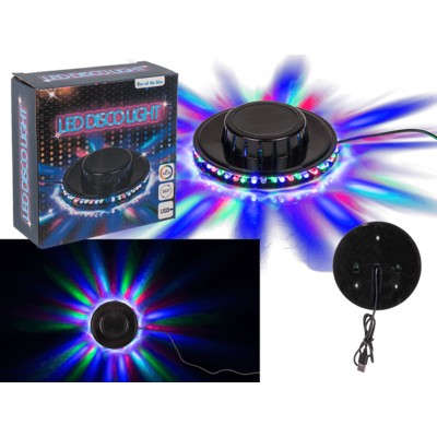 Discolampa med 48 st LED-ljus - RGB