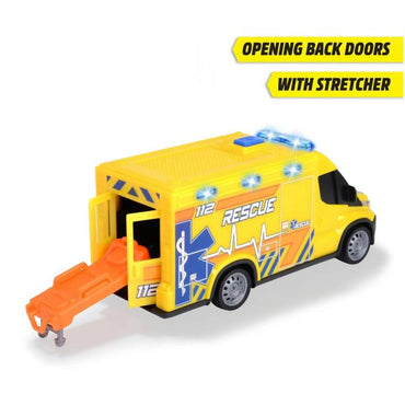 Legetøjs ambulance med lyd og lys - Iveco Daily Ambulance