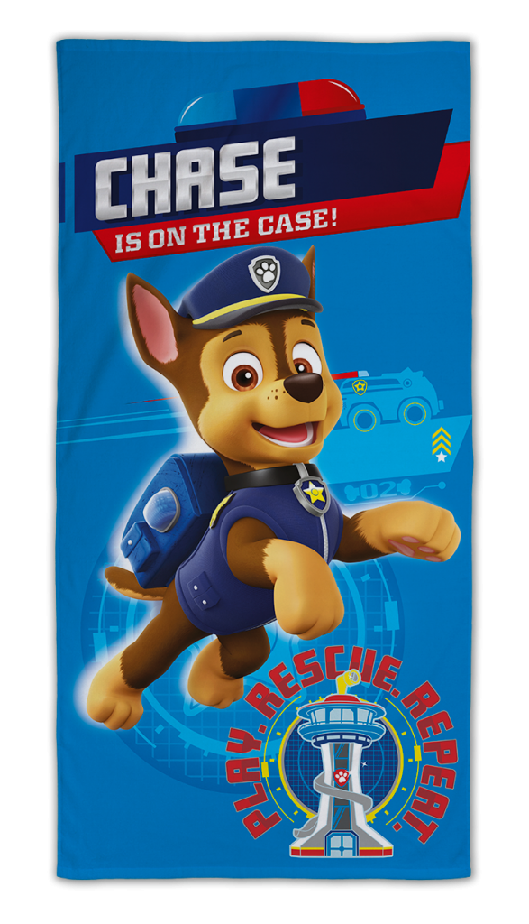 Paw Patrol Handduk Chase 140x70 cm