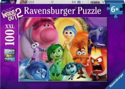 Ravensburger - Pussel 100 XXL Inside Out 2 Discovering Emotions