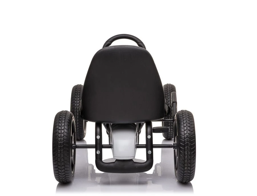 Trampolin Mercedes Benz gokart hvid