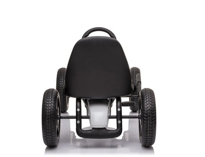 Trampolin Mercedes Benz gokart hvid