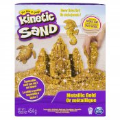 Kinetic Sand Metallic Guld