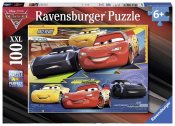 Ravensburger Biler puslespil 100 brikker XXL