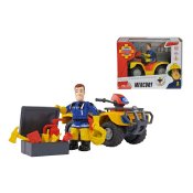 Brandmand Sam, fourwheeler med figur