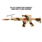 Komplet soldat kostume med tilbehør