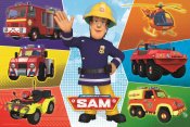 Brandmand Sam Puzzle 100 stykker