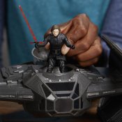 Star Wars Episode VIII Kylo s TIE lyddæmper, med figur rumskib