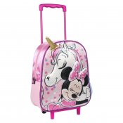 Minnie Mouse og Unicorn 3D Kuffert på hjul Cabin Bag