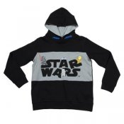 Star Wars hættetrøje sort / grå