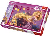 Prinsesse Rapunzel Tangled puslespil - 160 stykker