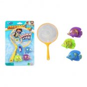 DYKKELEGETØJ FISK MED NET I BLISTER